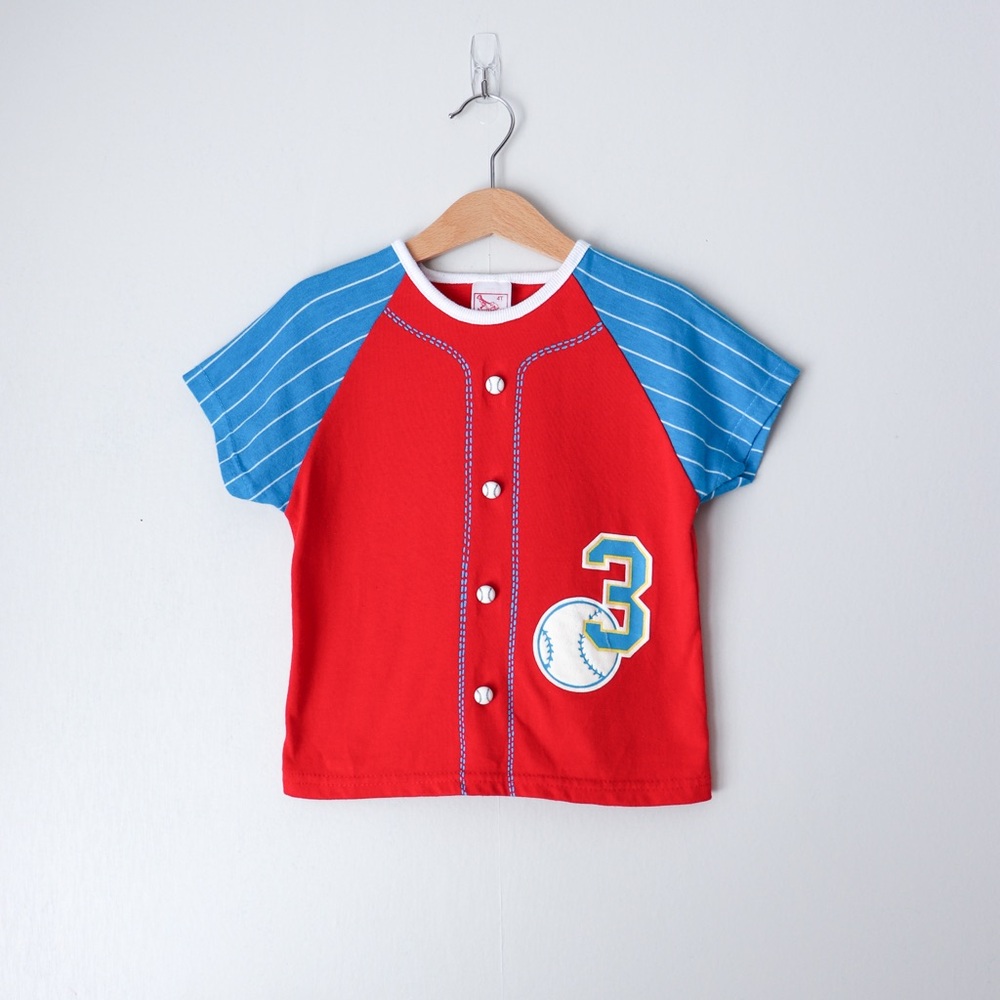 Vintage Buster Brown Baseball Short Sleeve Tshirt 4T